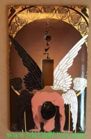 Art Nouveau Artists Light Switch & Duplex Outlet Cover Plate 002
