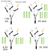 USB Power Supply AA + AAA Dummy Battery Kit for Remote Control Shavers LED Light
