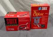 SWIX T75 Ski/Snowboard Waxing Iron & XC CapLoc Cross Country Ski Vice NEW