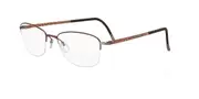 Silhouette Illusion 4492 6056 Men's Glasses Brown Size 50 - Private Health Rebate - Blue Light Block Available