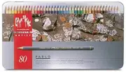 Caran D'ache colored pencils 80 Color Pablo Set (066-380) w/Tracking# New Japan