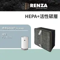 在飛比找momo購物網優惠-【RENZA】適用Sharp 夏普 FU-NC01 FU-N