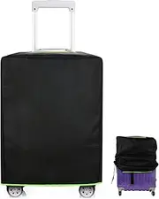 [Generic] Luggage Protective Cover - Travel Protective Anti-Scratch Luggage Cover | Top Opening Design Luggage Protective Bag for Hard-Sided Luggage, Standard Wheeled Luggage, and Other Luggages