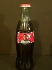 2002 COCA - COLA RACING FAMILY #18 BOBBY LABONTE 8 OZ GLASS COCA COLA BOTTLE