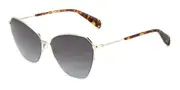 Rag & Bone RNB1070/G/S J5G/9O Women’s Sunglasses Gold Size 58