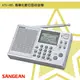 【鳳梨皮】 SANGEAN ATS-405 專業化數位型收音機 調頻立體 FM電台 FM收音機 廣播 LED鐘 山進電子