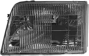 Left Headlight Assembly Drivers Side Compatible with 93-97 Ford Ranger FO2502119