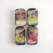Pokémon TCG Sealed Paldean Fates Mini Tin - Set Of 4