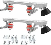 Skateboard Base Bottom,Four-Wheel Two-Row Plate Skate Base Bottom - Drift Skates Plate, Aluminum Alloy Roller Road Drift Skates Plate for Beginners, Home Users