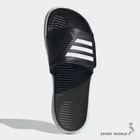 在飛比找蝦皮商城優惠-Adidas 拖鞋 男鞋 柔軟 ALPHABOUNCE 黑白