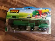 33645 BRIO Wooden Train Green Engine With TENDER NIB! Thomas