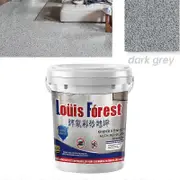 Louis Forest Epoxy Floor Paint,High-Gloss Marble Effect Epoxy Floor Coating Paint Dark Grey 1kg/drum