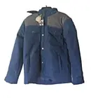82 DEGREES FAHRENHEIT Men's Size Medium Hooded Waterproof Navy Blue Jacket