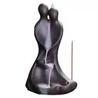 Waterfall Incense Burner Hug Posture Housewarming Gift Desktop Ornament Backflow