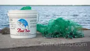 Bait Buster 8 ft. Radius 1-1/4" Sq. Mesh Mullet Cast Net CML-MB8