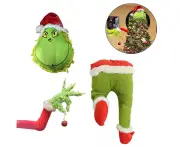 Toscano Christmas Elf Body Tree Decorations Stuffed Toy Doll for Xmas Tree