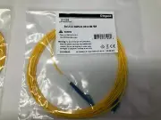 Legrand 37106 5M Fiber Optic LC/LC SMF 9/125 Simplex OS1/2 Yellow Patch Cable