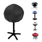 Patio Round Fire Pit Cover Waterproof Dust Grill BBQ Protector Furniture Covers