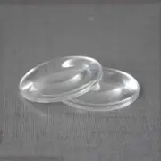 2PCS 42mm Optical Aspherical Plano Convex Lens 3D VR Glass Lenses Focal 65mm