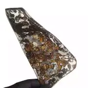 400CT Seymchan pallasite Meteorite SLICE From Russia TA688