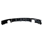 Rear Diffuser Black Gloss for BMW 3er F30 F31 2011-2019 With