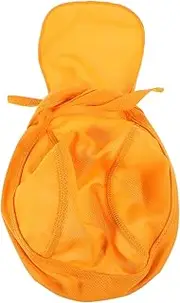 [Minkissy] Sports Bandana Has Headbands Hats for Men Hiking Headband Sweatbands Sports Headband Head Sweat Band Sports Headband Men Sweat Caps for Men Motorcycle Hats Polyester Yellow