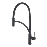 Mondella Resonance 25mm Matte Black Pull-Out Sink Mixer WELS 5 Star 6L/min