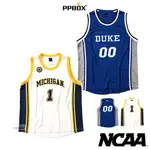 NCAA 無袖 撞色 籃球衣 72511483 球衣 背心 密西根 衣服 透氣 排汗 新衣新包 PPBOX