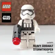 LEGO First Order Heavy Assault Stormtrooper sw0695 Minifigure Star Wars