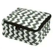 1 Pcs Nail Polish Carrying Case Nail Polish Organizer Case Nylon White Green