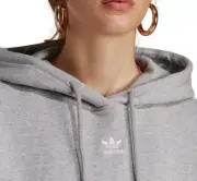 adidas NWT women Adicolor Essentials Hoodie Grey XS