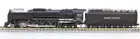 KATO N Gauge UP FEF-3 Steam Locomotive 844 Blk Union Pacific Model Train 12605-2