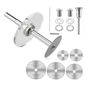 PVC Inside Cutter Tools Kit - Pipe Cutter for PVC Pipe with Adjustable Depth Gauge Guide, 6 PCS HSS As Shown