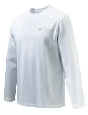 Beretta Long Sleeved Team T-Shirt - Cotton White #ts482-T1557-0100