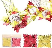Christmas Concepts® Pack of 2 9ft Garland Festive Hanging Decorations -Red/Gold