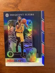 2019-20 Hoops Premium Stock Silver Prizm Frequent Flyers Anthony Davis # 2