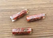 RED JASPER ORGONE SINGLE TERMINATED GEMSTONE CRYSTAL PENCIL POINT (ONE)