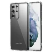 FOR Galaxy S20/S21/S22,Plus,Ultra Transparent Flexible TPU Case Cover w/4Airbags