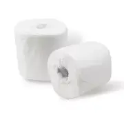 96 Rolls, 2-Ply Natural Recycled Bath Tissue Soft Toilet Paper, 500 Sheets/Roll