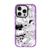 iPhone 16 Pro Impact Case MagSafe Compatible DOG STICKERS