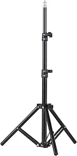 HIKOAN Universal Projector Tripod Stand Stretchable Projector Bracket Aluminum Alloy Portable Holder 1/4'' Interface Adjustable Height for LCD Projector