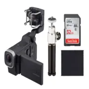Zoom Q8 Video Recorder-HD Video Camera+Four-Track Audio Recorder,32GB SD,Tripod