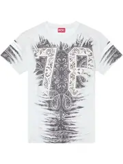 [Diesel] Diesel-T-Shirt Con Stampa Bandana-Uomo M