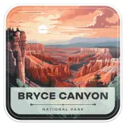 Bryce Canyon National Park USA Vinyl Decal Car Bumper Sticker