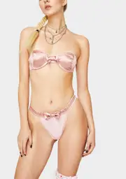 [Roma] Something About You Satin Set