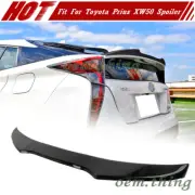 2015-2022 Fit For Toyota Prius Plug-in Hatchback V Look Rear Trunk Spoiler Black