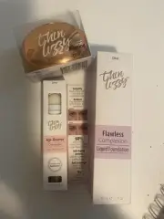 Makeup Thin Lizzy Flawless Liquid Foundation, Age Concealer & Brush Colour Diva