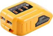 Unbrand Dcb090 Usb Adapter Replacement For All Dewalt 10.8v/14.4v/18v Li-ion Batteries Usb Charger Power Insert For Dewalt Xr Max Dcb200 Dcb201 Dcb...