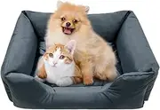 Dog Cat Beds for Small Medium Dog/Cat, Comfortable Dog Bed, Cat Beds for Indoor Cats,61.9 * 20 * 52cm Soft and Comfy Calming Puppy Bed Waterproof Dog Cuddler Sofa Pet Bed with Anti-Slip Bottom