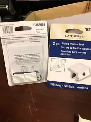 Gatehouse two piece sliding window lock 0358691 Lot Of2